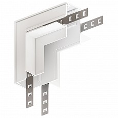 Соединитель угловой внешний для треков встраиваемых arte lamp linea-accessories a489933